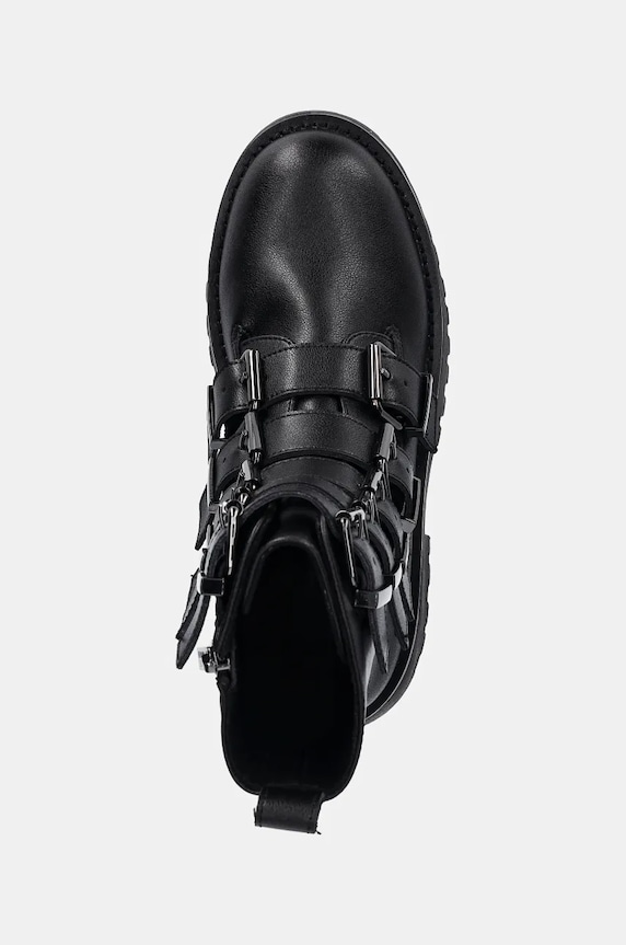 Steve Madden workery skórzane Director czarny SM11003347.05O