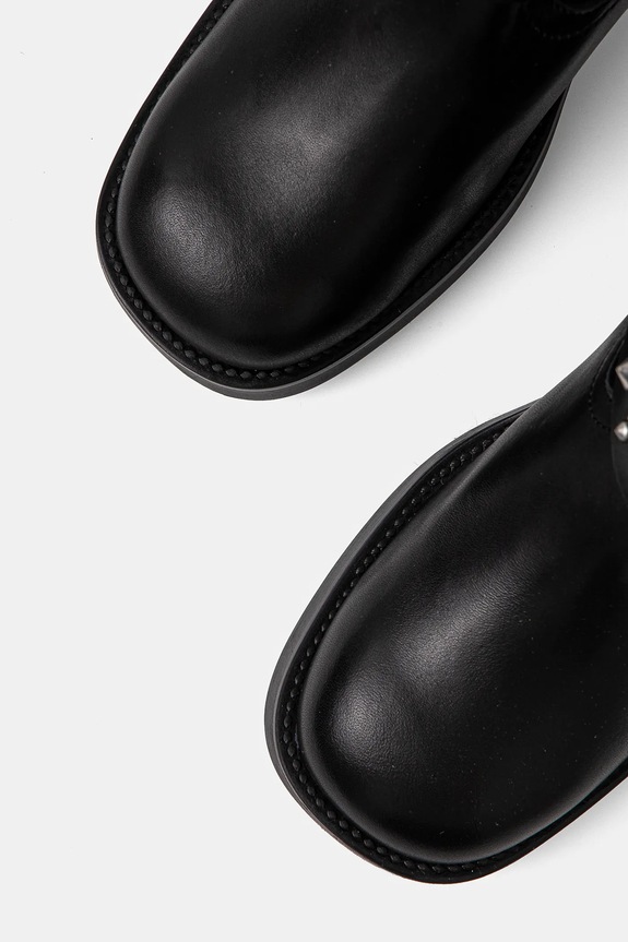 Kožené čižmy Steve Madden Brenna čierna SM11003351.017