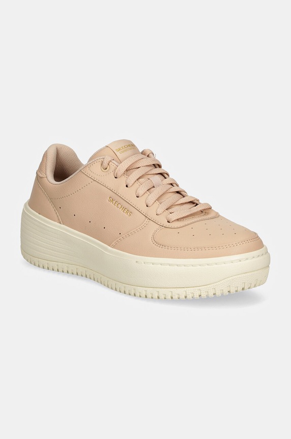 Tenisky Skechers GRAND 92 BE LIFTED platforma béžová 185110