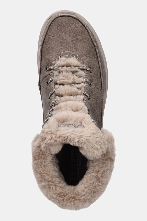 Členkové topánky Skechers GLACIAL ULTRA WOND hnedá 144202