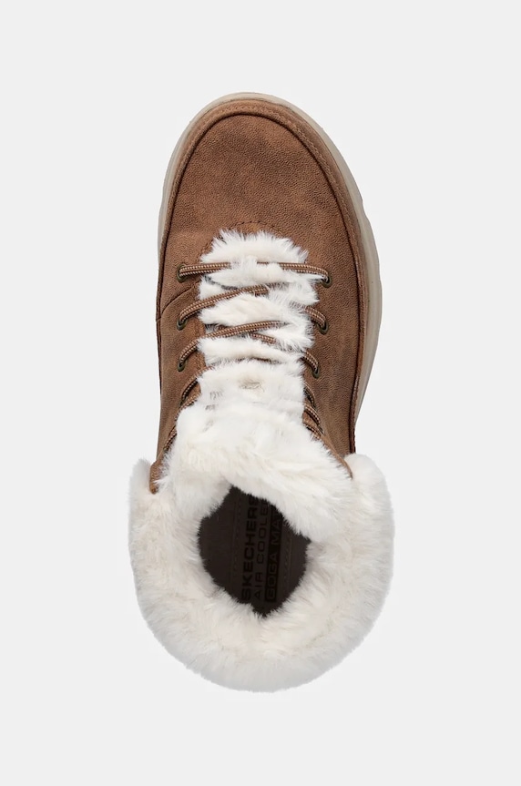 Nízké kozačky Skechers GLACIAL ULTRA WOND hnědá 144202
