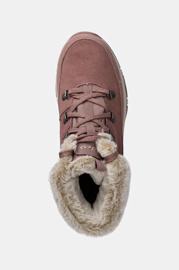 Čizme za snijeg Skechers TREGO SNOW WORRIES roza 167882