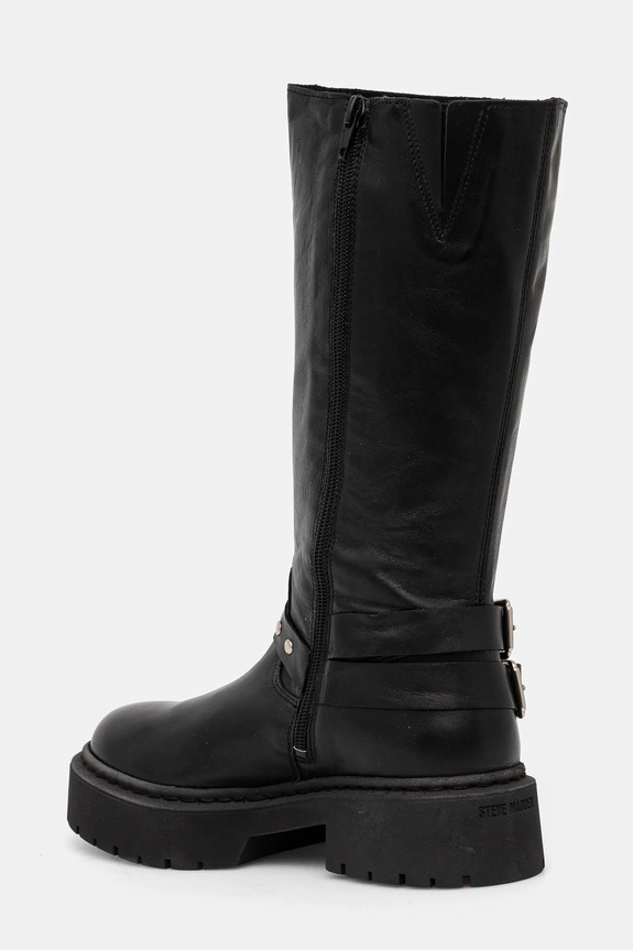 Παπούτσια Δερμάτινες μπότες Steve Madden Gayet SM11003411.017 μαύρο