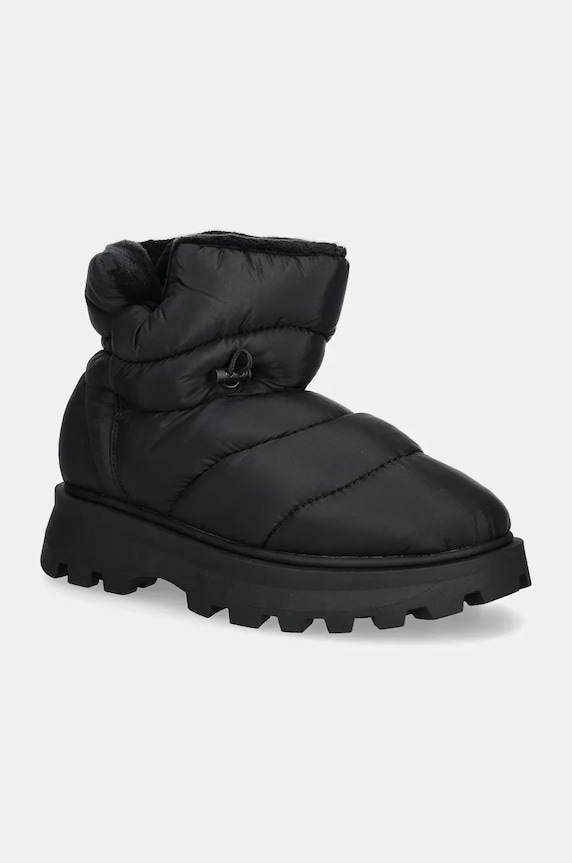 Steve Madden hócipő Snowy textil fekete SM11003423.001
