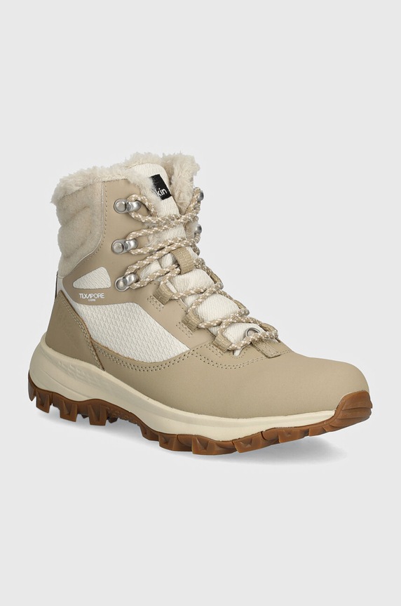 Μπότες χιονιού Jack Wolfskin Everquest συνθετικό μπεζ 4053591