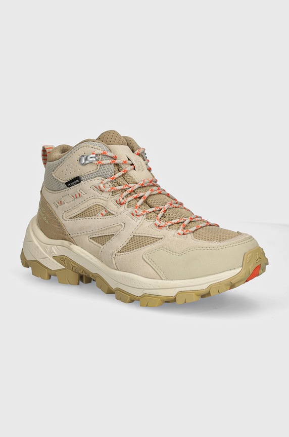 Jack Wolfskin pantofi Vojo Tour Texapore Mid piele întoarsă bej A62071