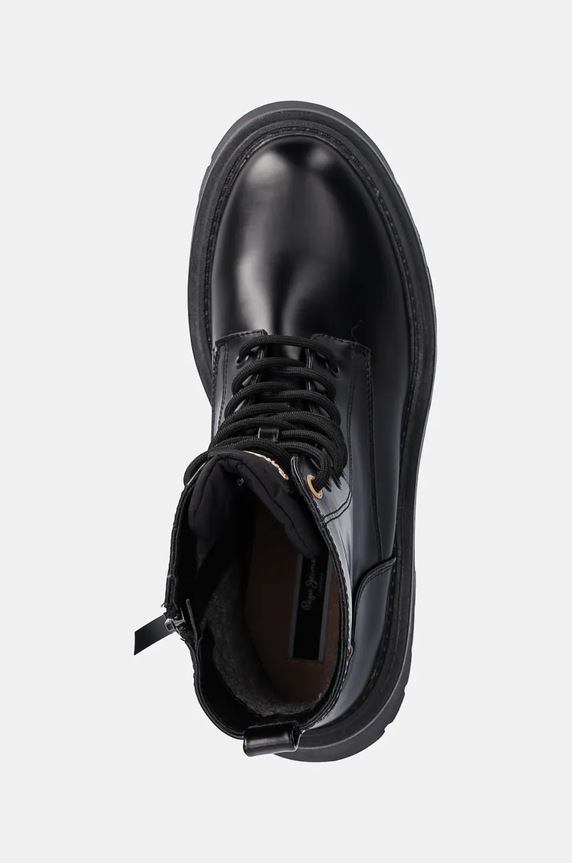 Μποτάκια εργασίας Pepe Jeans PLS50530 μαύρο PLS50530