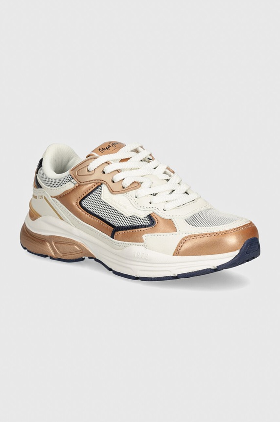 Pepe Jeans sneakersy PLS60027 imitacja skóry licowej multicolor PLS60027