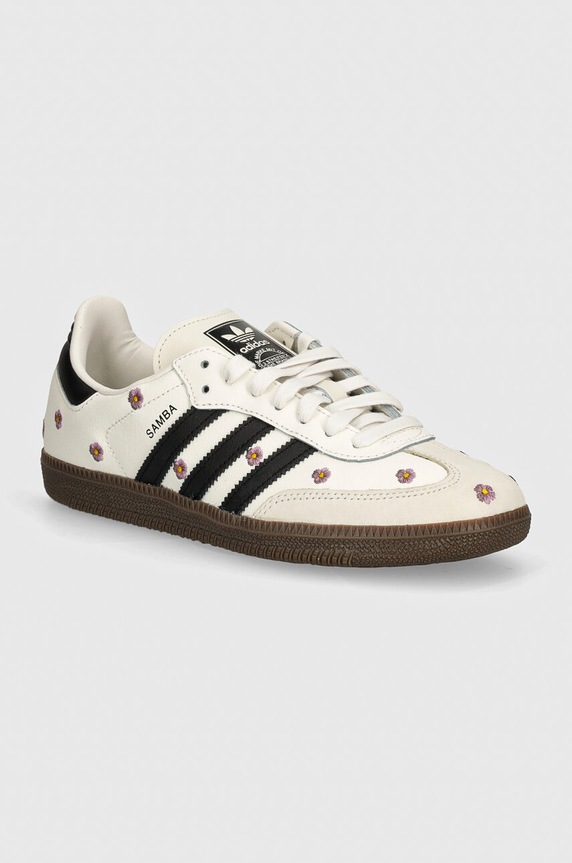 adidas Samba Light Purple Floral flat white IF4398