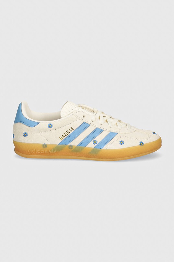 adidas Gazelle Indoor Light Blue Floral IF4491 white AW24