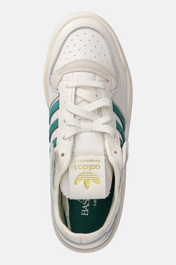 adidas Originals leather sneakers Forum Low Cl W beige IF7220