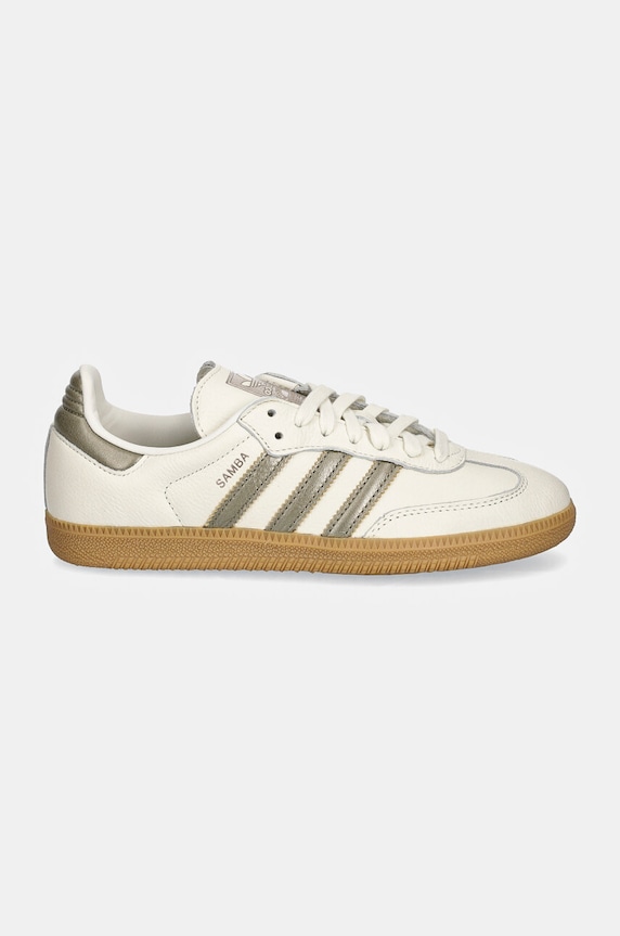 Кожаные кроссовки adidas Originals Samba OG W IG1964 бежевый AW24
