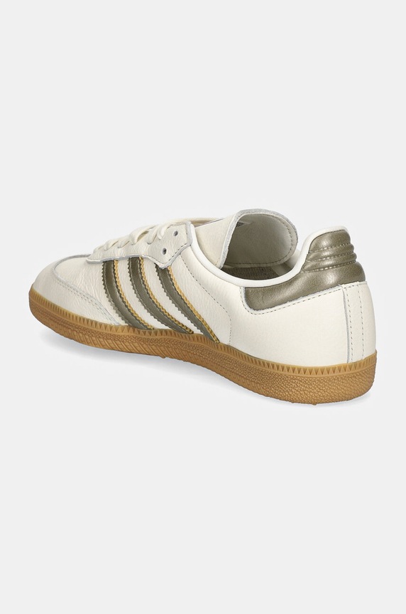 Обувь Кожаные кроссовки adidas Originals Samba OG W IG1964 бежевый