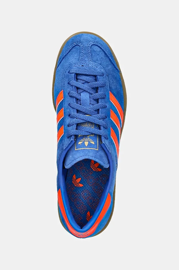 adidas Originals sneakers in camoscio Hamburg W blu IH5471