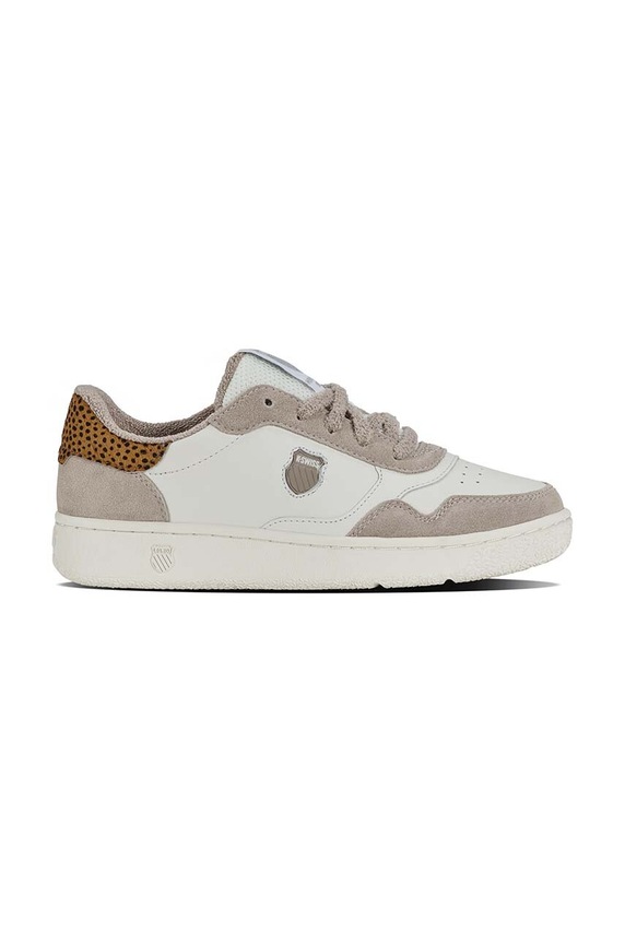 Kožne tenisice K-Swiss SLAMMSHIELD II brušena koža bež 94312.185.M