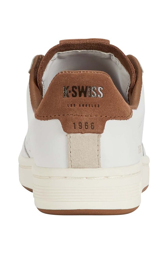 Kožené tenisky K-Swiss LOZAN KLUB LTH biela 97263.926.M