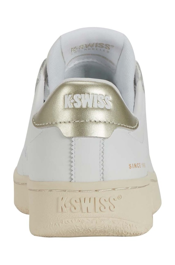 Kožené tenisky K-Swiss SLAMMKLUB CC biela 98911.149.M