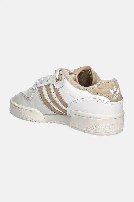 Shoes adidas Originals leather sneakers Rivalry Low W JH6726 beige