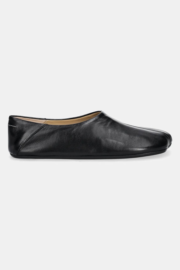 MM6 Maison Margiela leather ballet flats S59WZ0095.P3628 black AW24