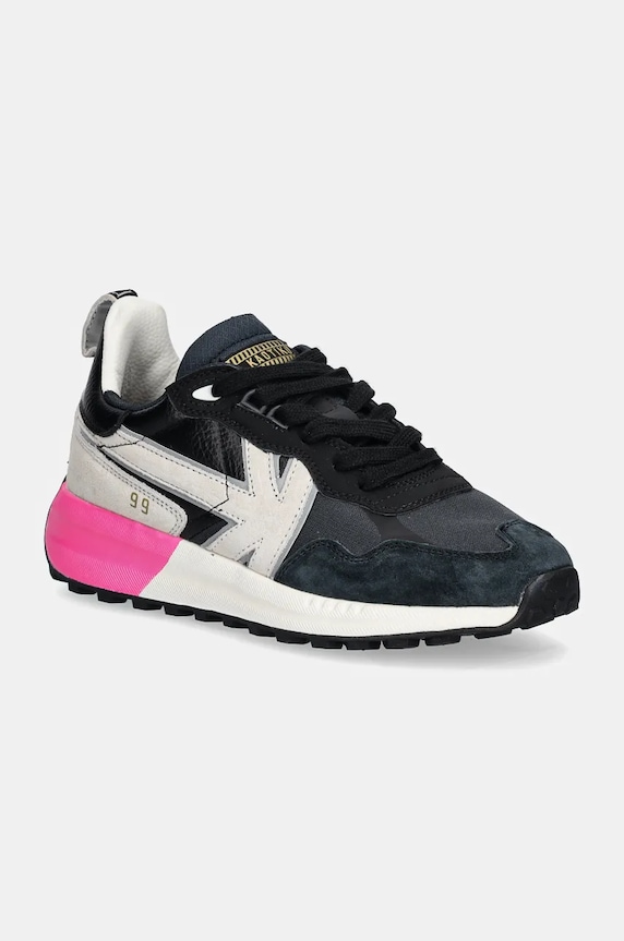 Kaotiko sneakersy DETROIT 99 WOMAN tekstylny granatowy AN004.02.2700