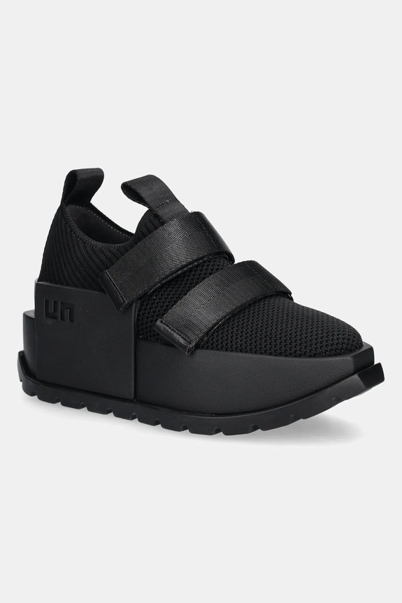 Sneakers United Nude Roko Run II πλατφόρμα μαύρο 10839560117