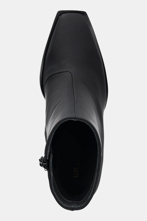 Kožené kotníkové boty United Nude Poly Bootie Hi černá 1086301191