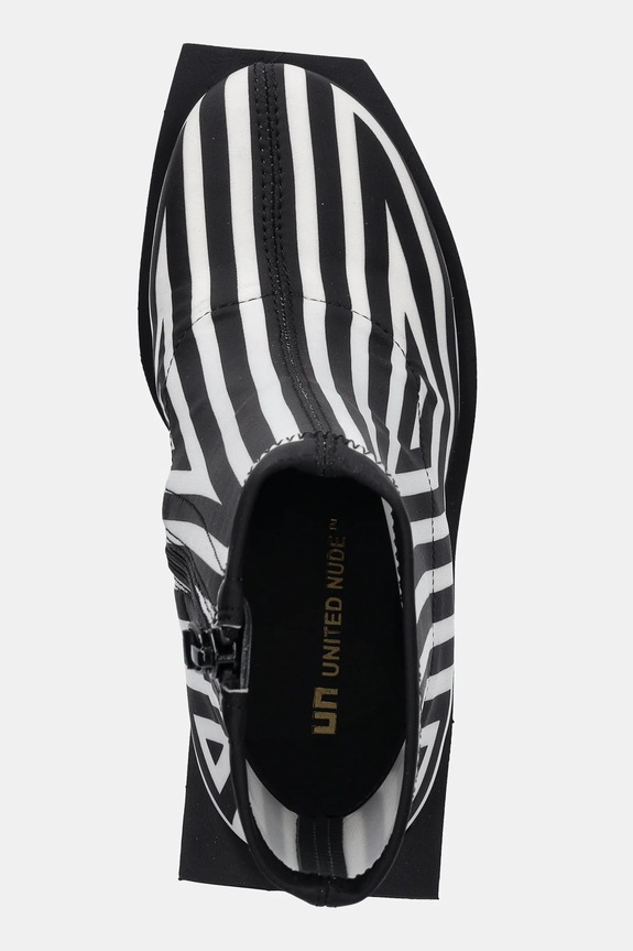United Nude botki skórzane Wa Bootie Hi czarny 1087951082