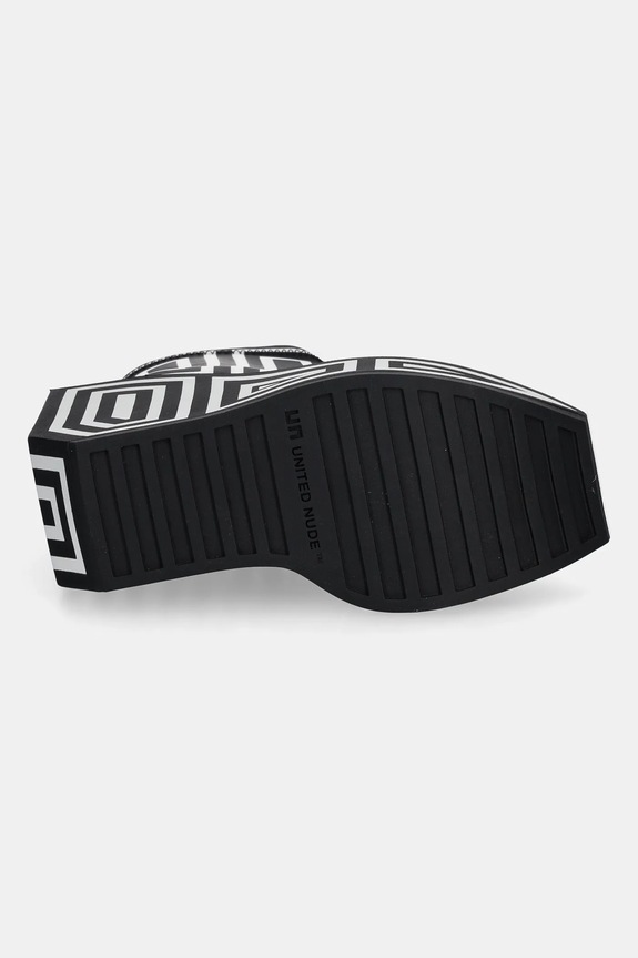 United Nude botki skórzane Wa Bootie Hi 1087951082 czarny