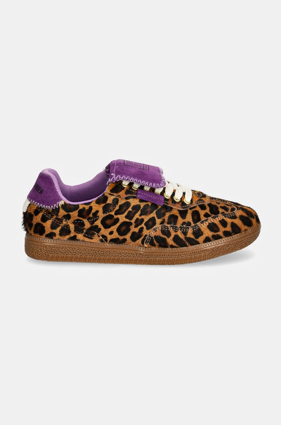 Steve Madden bőr sportcipő Ethora-L SM11003527.969 barna AW24