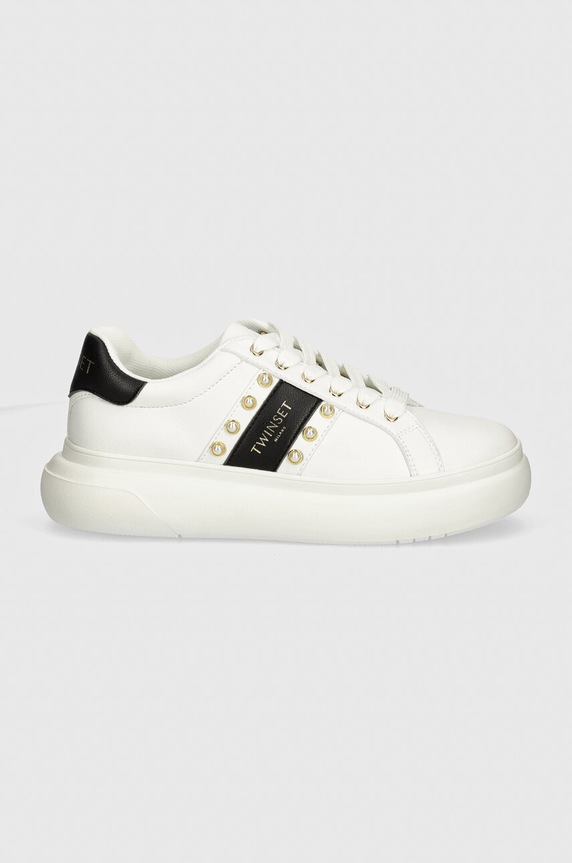 Twinset sneakersy 242TCP01E.01870 biały AW24