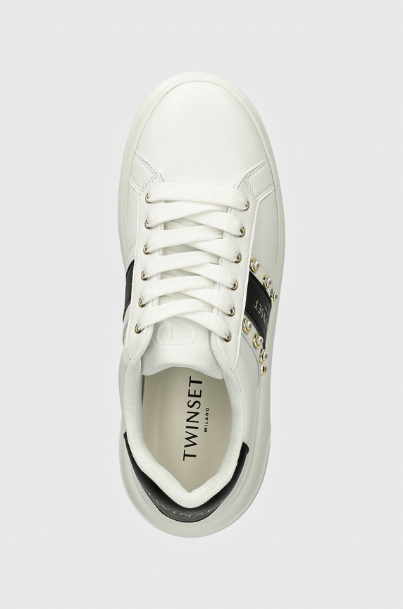 Twinset sneakersy biały 242TCP01E.01870
