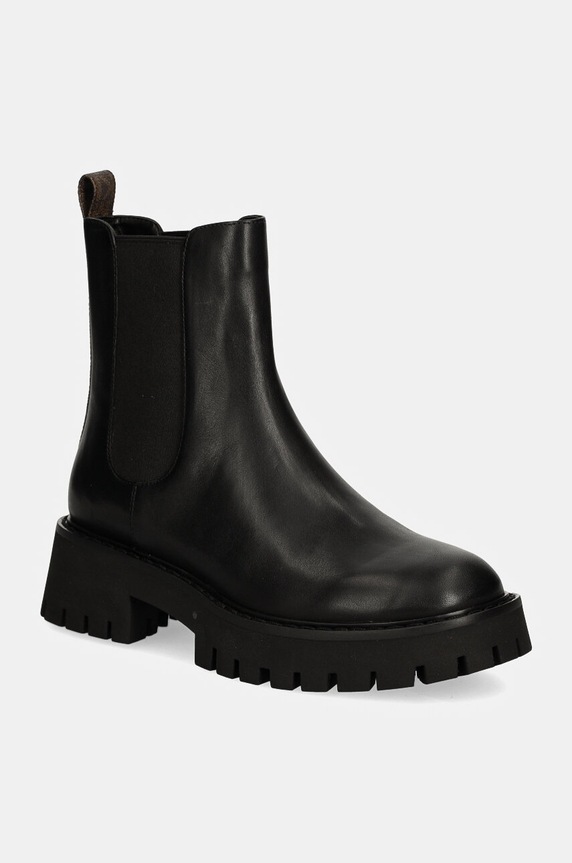 MICHAEL Michael Kors ghete chelsea de piele Asher 5-8 cm maro 40F4ASFE6L.292