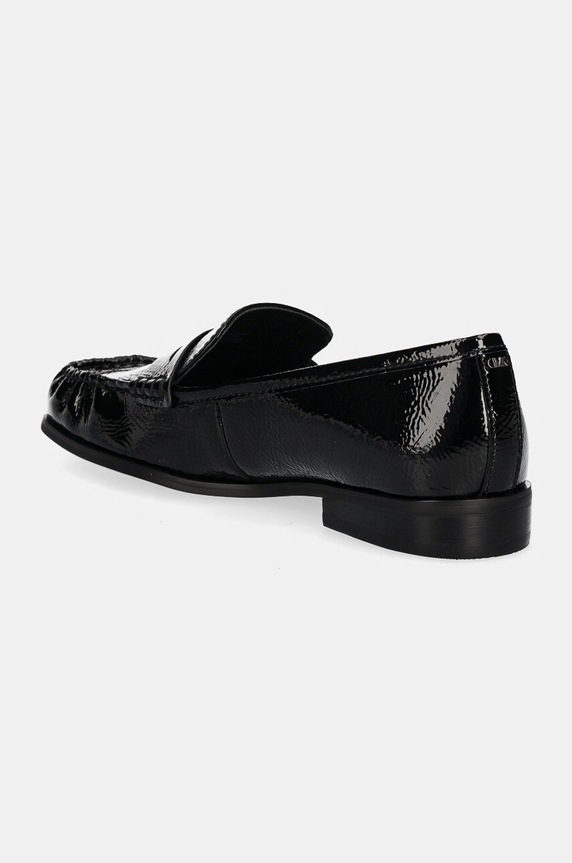 Obuwie MICHAEL Michael Kors mokasyny skórzane Carlson 40F4CSFP1A.001 czarny