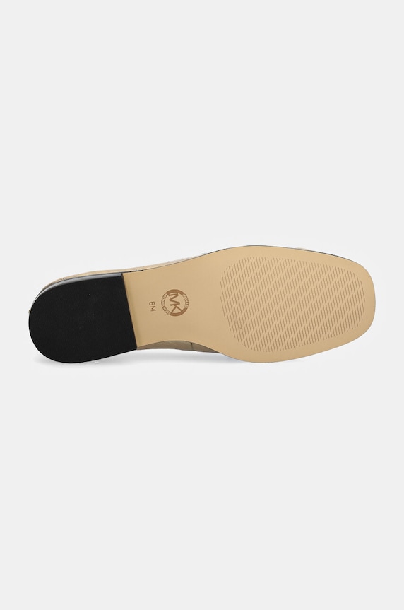 Δερμάτινα μοκασίνια MICHAEL Michael Kors Carlson 40F4CSFP1M.740 χρυσαφί