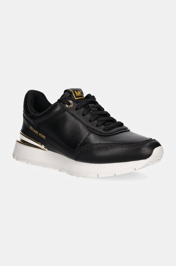 MICHAEL Michael Kors sneakers din piele Nova plată negru 43T4NVFS1L.001
