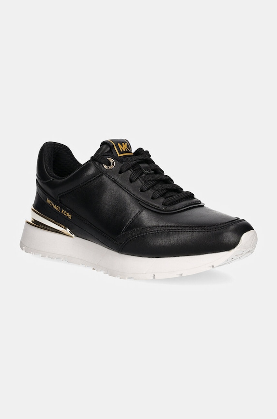 MICHAEL Michael Kors sneakers din piele Nova plată negru 43T4NVFS1L.001