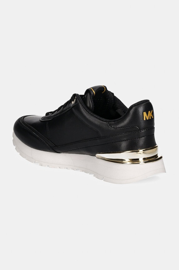 Încălțăminte MICHAEL Michael Kors sneakers din piele Nova 43T4NVFS1L.001 negru