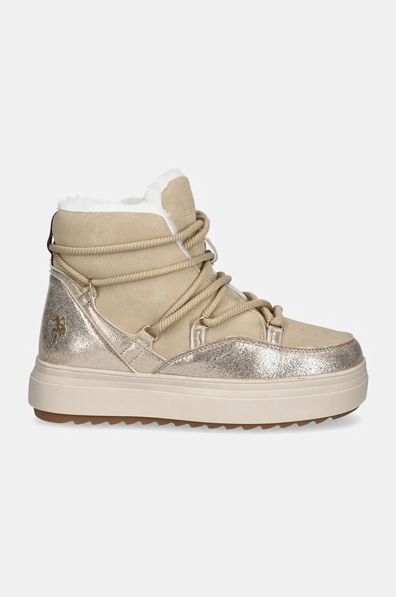 U.S. Polo Assn. śniegowce ICY ICY004W.DHY1 beżowy AW24