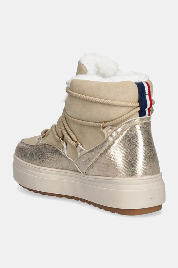 Obuwie U.S. Polo Assn. śniegowce ICY ICY004W.DHY1 beżowy