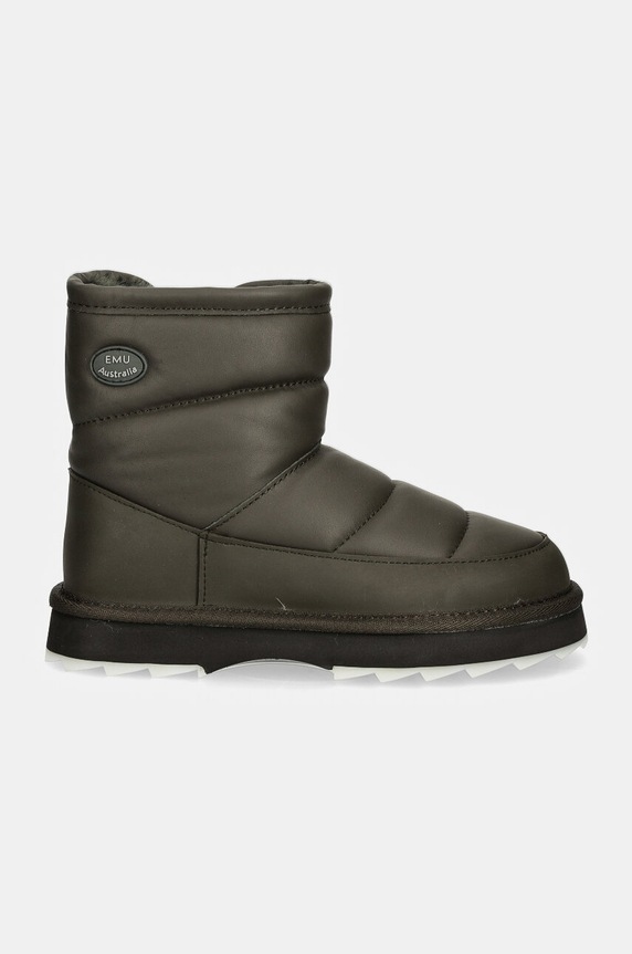 Кожаные сапоги Emu Australia Valerie 2.0 W13127.OLID зелёный AW24