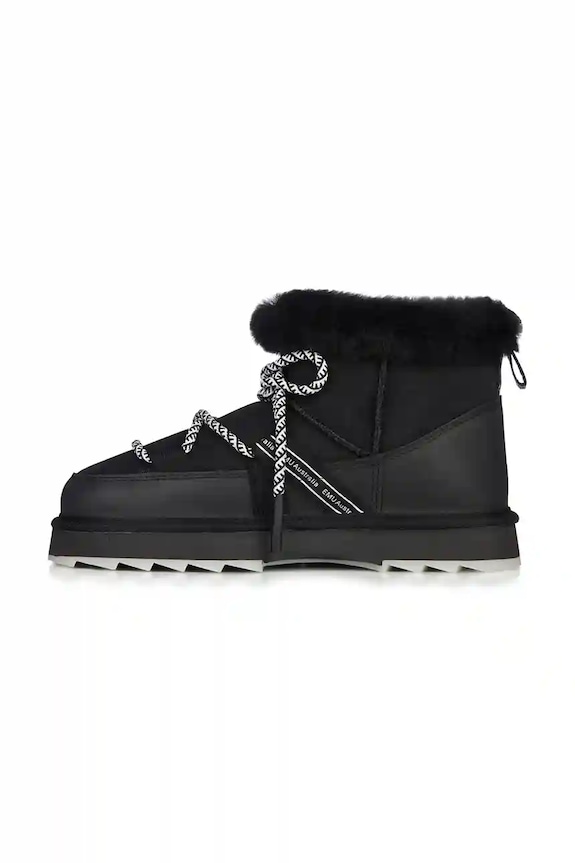 Emu Australia velúr hócipő Blurred Micro fekete W13129.BLAK