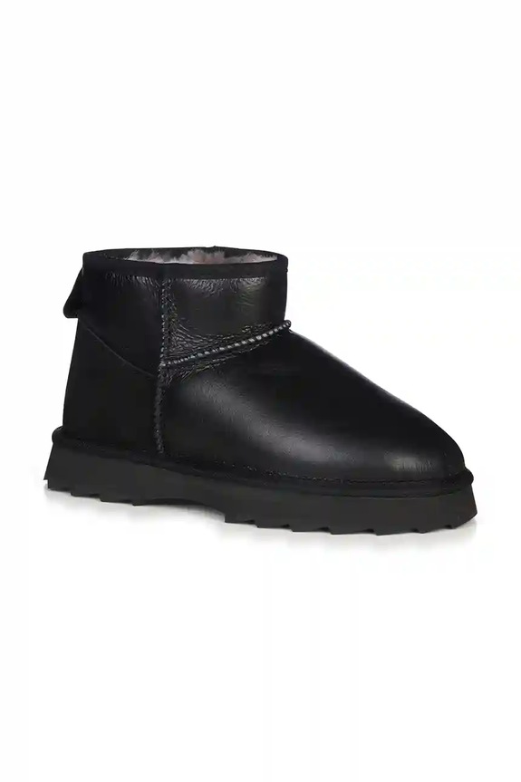 Δερμάτινες μπότες χιονιού Emu Australia Sharky Micro Town W13154.BLAK μαύρο AW25