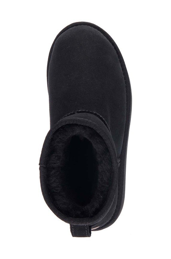 Emu Australia cizme de zapada din piele intoarsa Stinger Micro Flatform W13082.BLAK negru