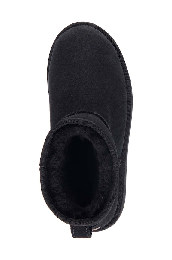 Emu Australia cizme de zapada din piele intoarsa Stinger Micro Flatform W13082.BLAK negru