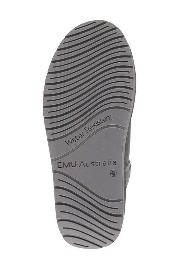 Emu Australia cizme de zapada din piele intoarsa Stinger Micro Flatform W13082.CHAR