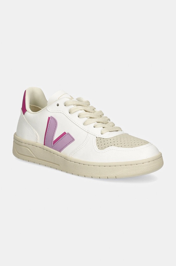 Sneakers Veja V-10 W II απομίμηση λείου δέρματος λευκό VW0703676A