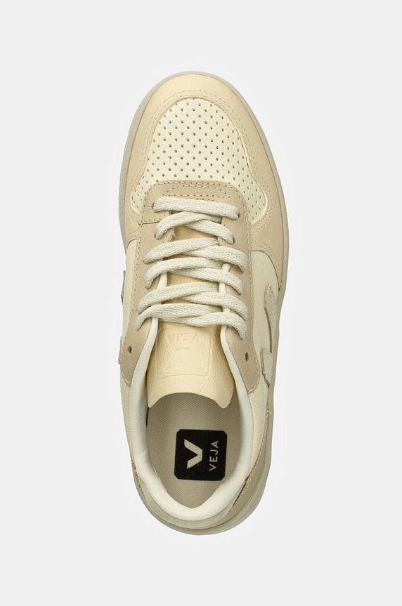 Δερμάτινα sneakers Veja V-10 μπεζ VX0503673A
