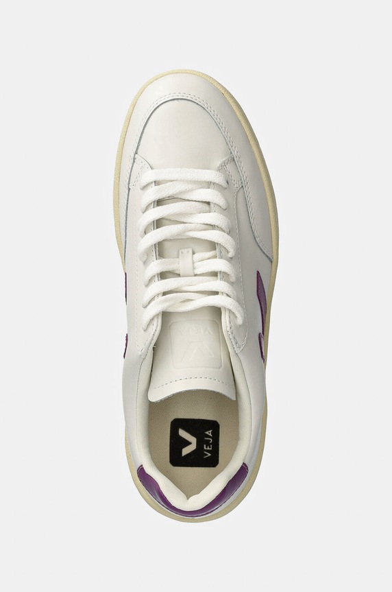Veja sneakersy skórzane V-12 biały XD0203678A