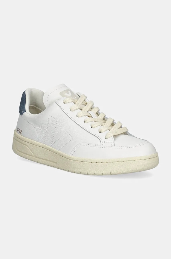 Veja leather sneakers V-12 Stitch flat white XS2003680A