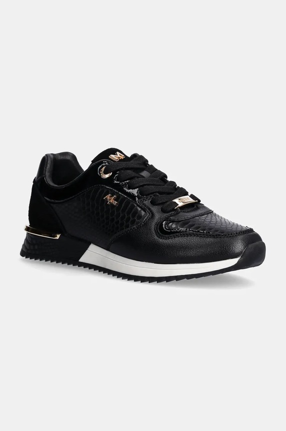 Mexx sneakersy FLEUR ELLEN imitacja skóry licowej czarny MIKE1002243W.01